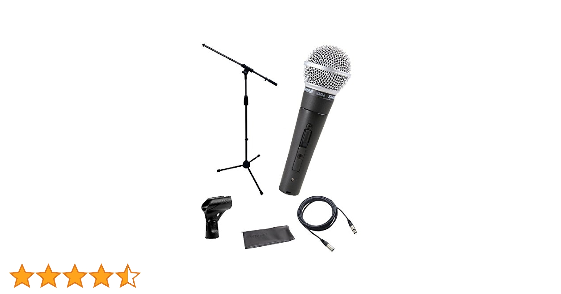 Amazon.co.jp: Shure SM58-Sマイクバンドル。オン/オフスイッチ